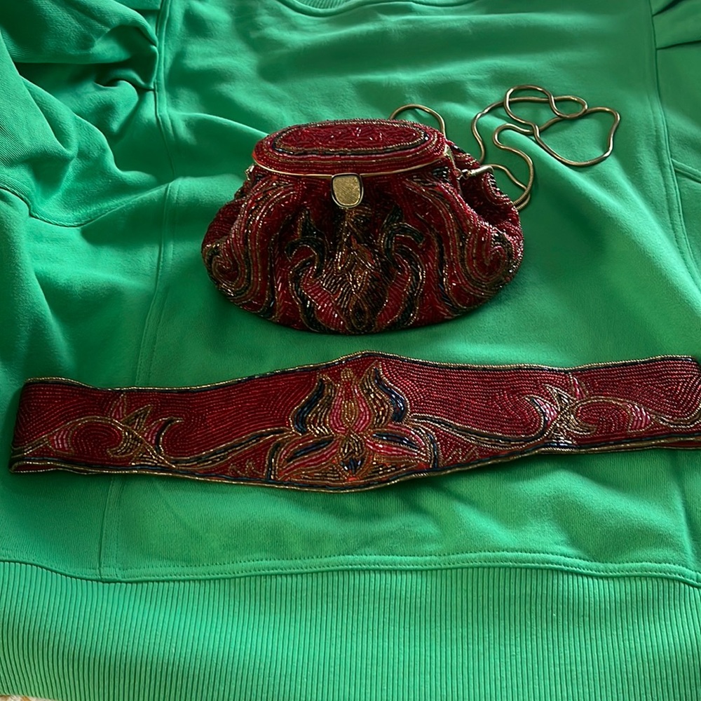 Purse with matching belt
